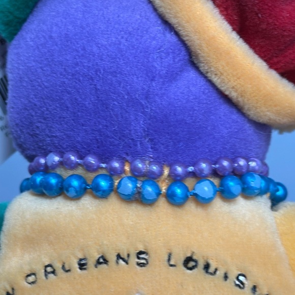 RARE Collection - NFL THE JESTER Super Bowl Clown Bear TEAM BEANS AUTHENTIC - Picture 13 of 13